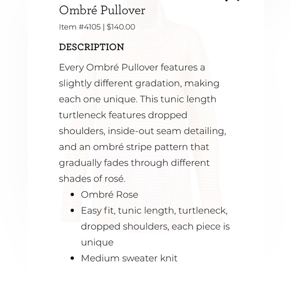 Cabi Ombré sweater - Picture 4 of 4